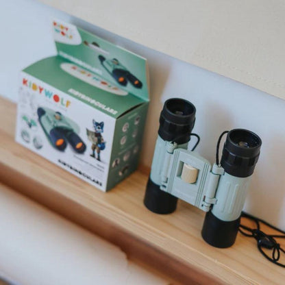 Kidybinoculars - Anti-Shock Binoculars - Green