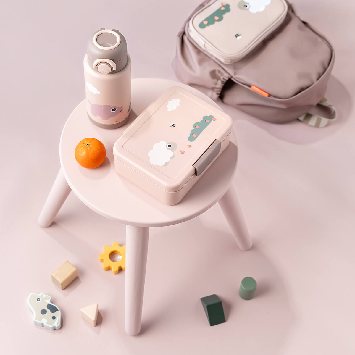 Insulated Food Jar Tiny Farm Powder 300ml