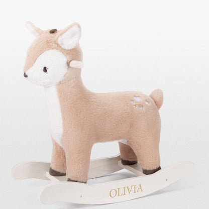 Rocking Animals With Names - Deer(Personalised) PRE ORDER