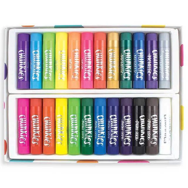 Chunkies Paint Sticks - Set of 24 - Variety Pack