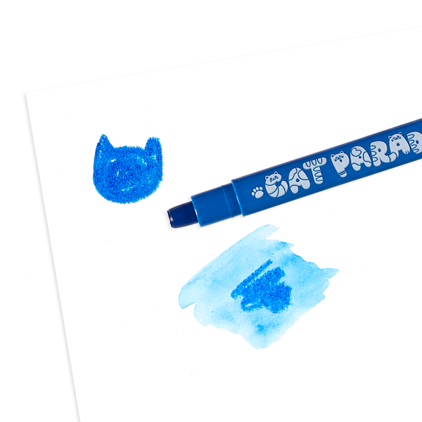 Cat Parade Watercolor Gel Crayons - Set of 12