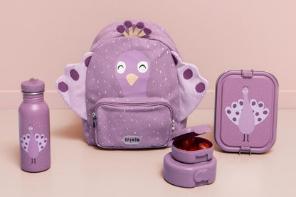 Snack Box With Clips - Ballerina Mrs. Peacock