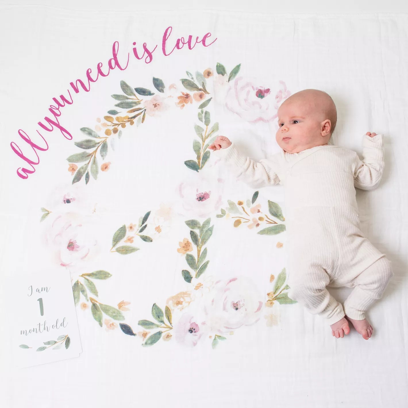 Baby's First Yearª Blanket & Cards Set -  All You Need is Love