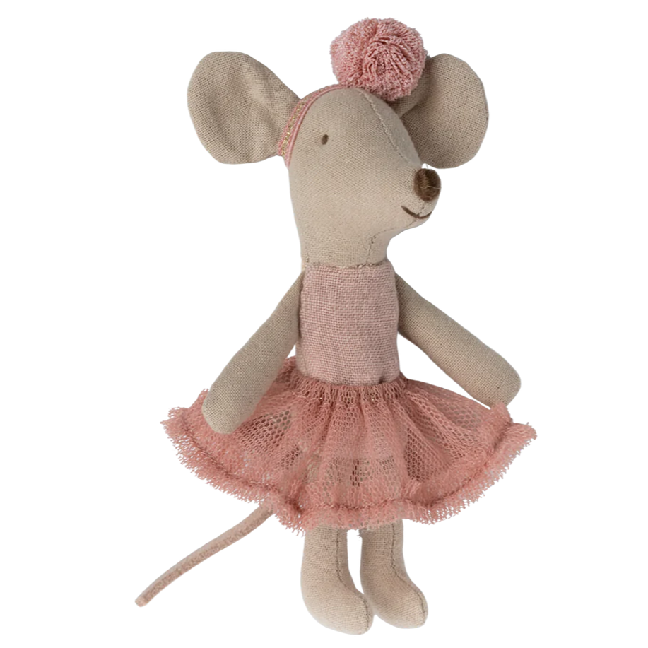 Ballerina Mouse Little Sister - Rose