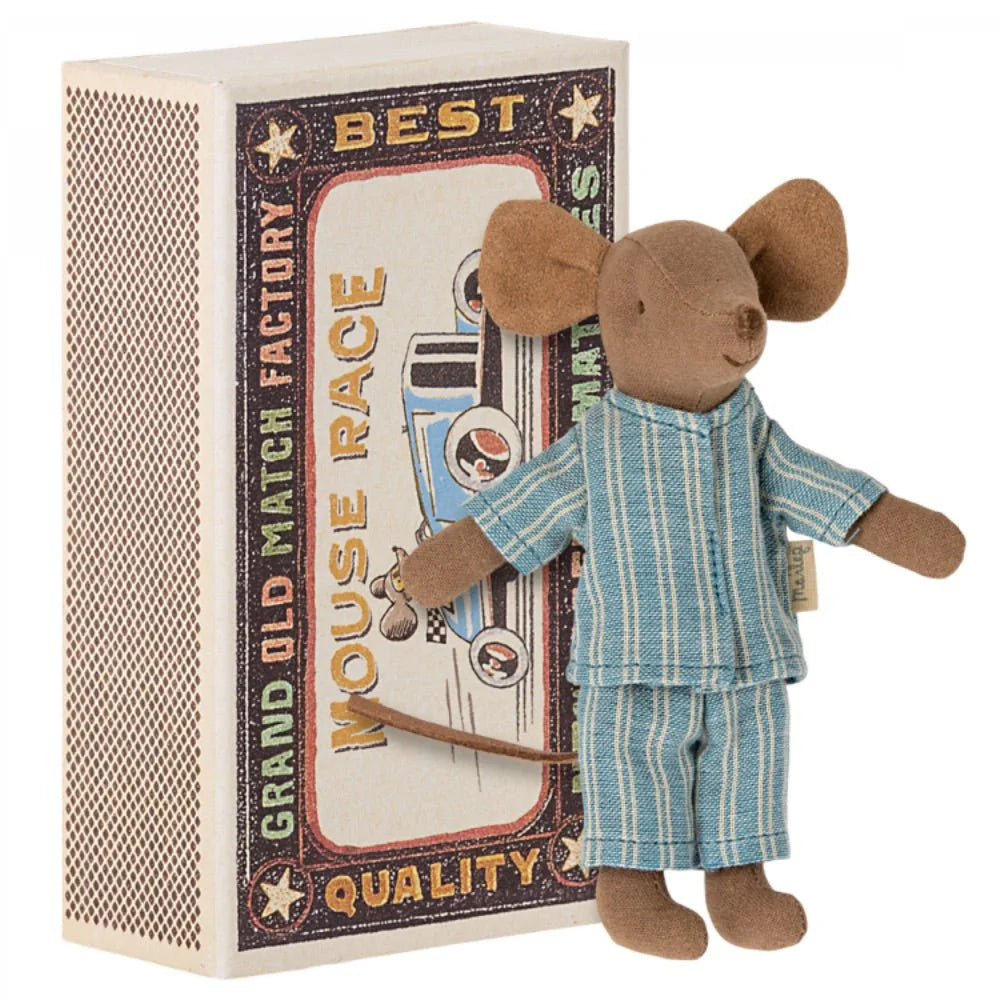 Big Brother Mouse In Matchbox - Blue