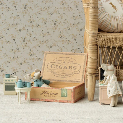 Mum And Dad Mice In Cigarbox