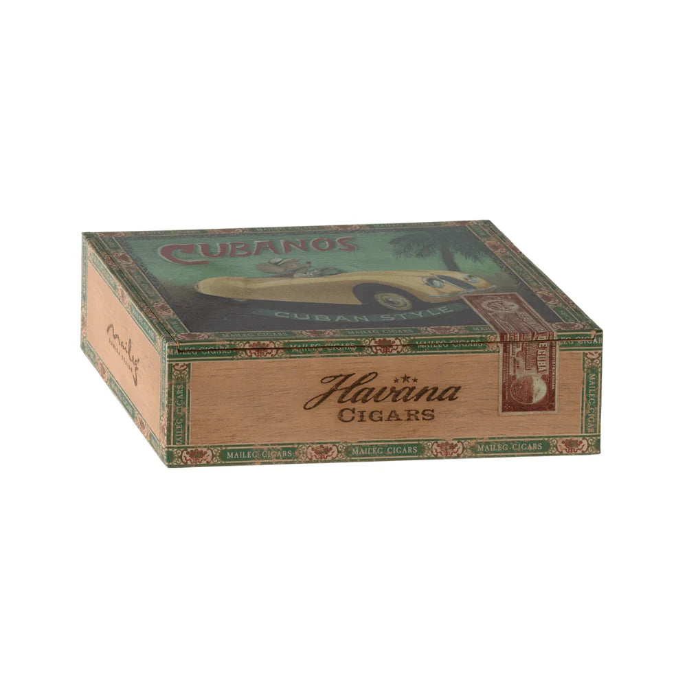 Grandma And Grandpa Mice In Cigarbox