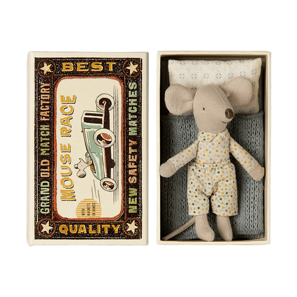 Little Brother Mouse In Matchbox