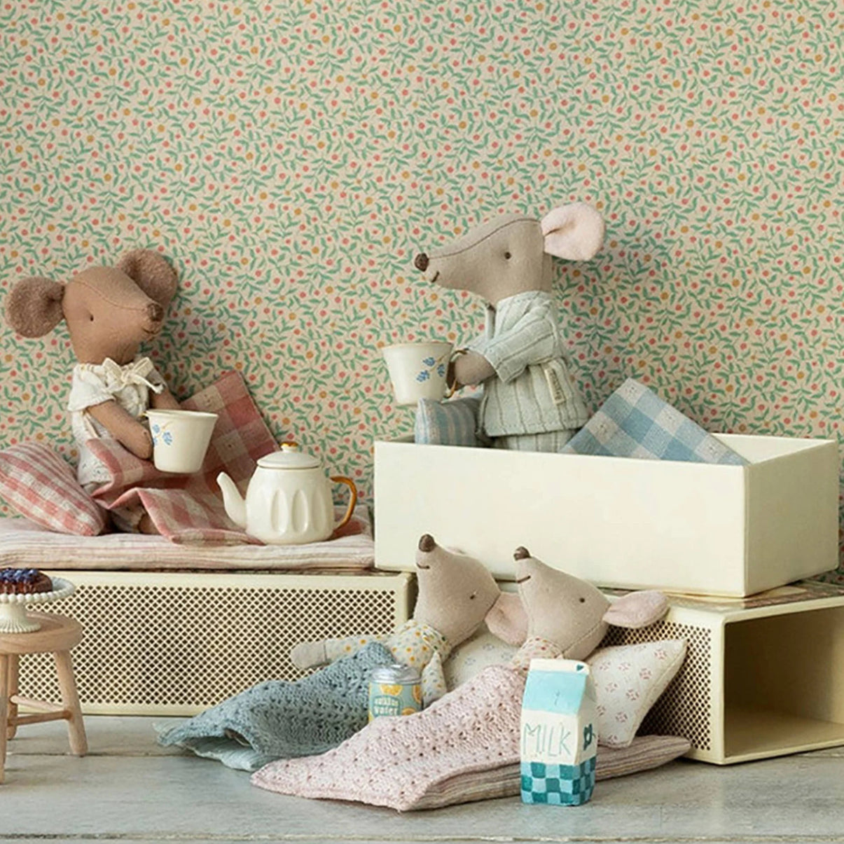 Little Brother Mouse In Matchbox