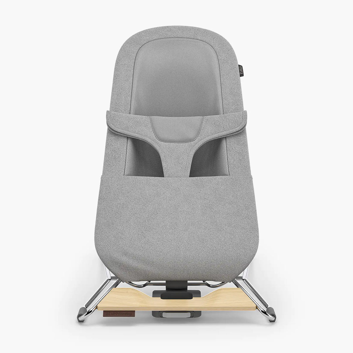 Mira Bouncer  - Stella - Grey Meange | Silver Frame | Birch Wood