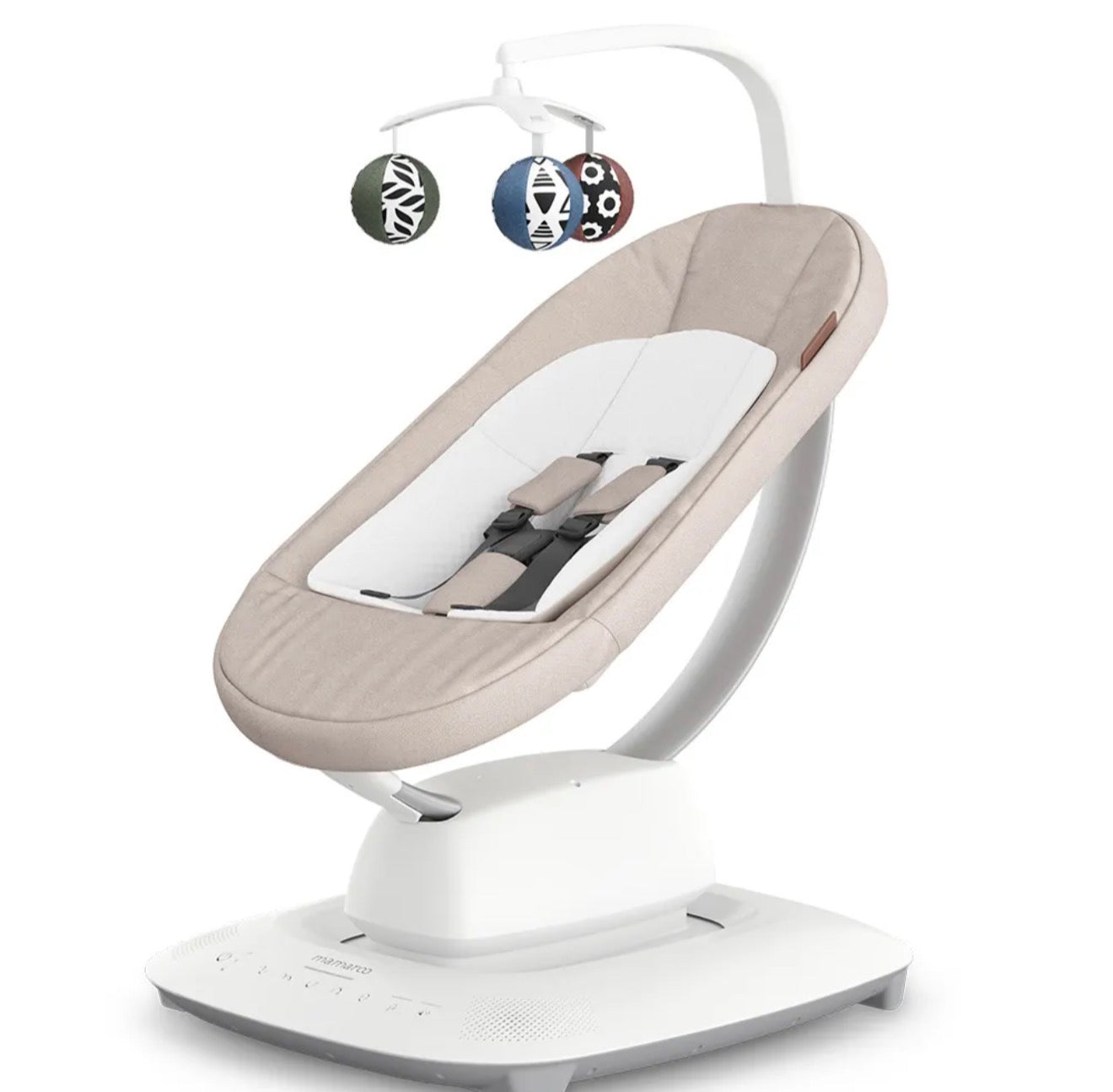 UPPABABY Mamaroo Swing - Charlie Sand Melange, Lightweight (0-9M)