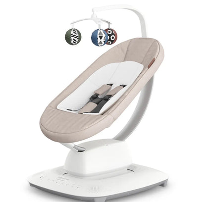 UPPABABY Mamaroo Swing - Charlie Sand Melange, Lightweight (0-9M)