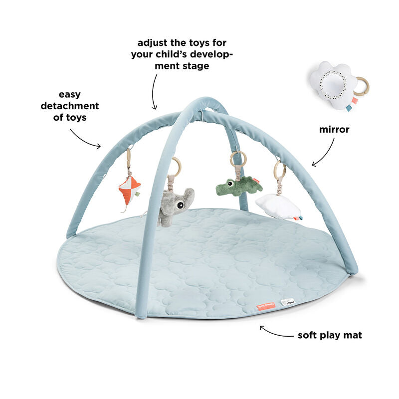 Activity Play Mat Playground Blue