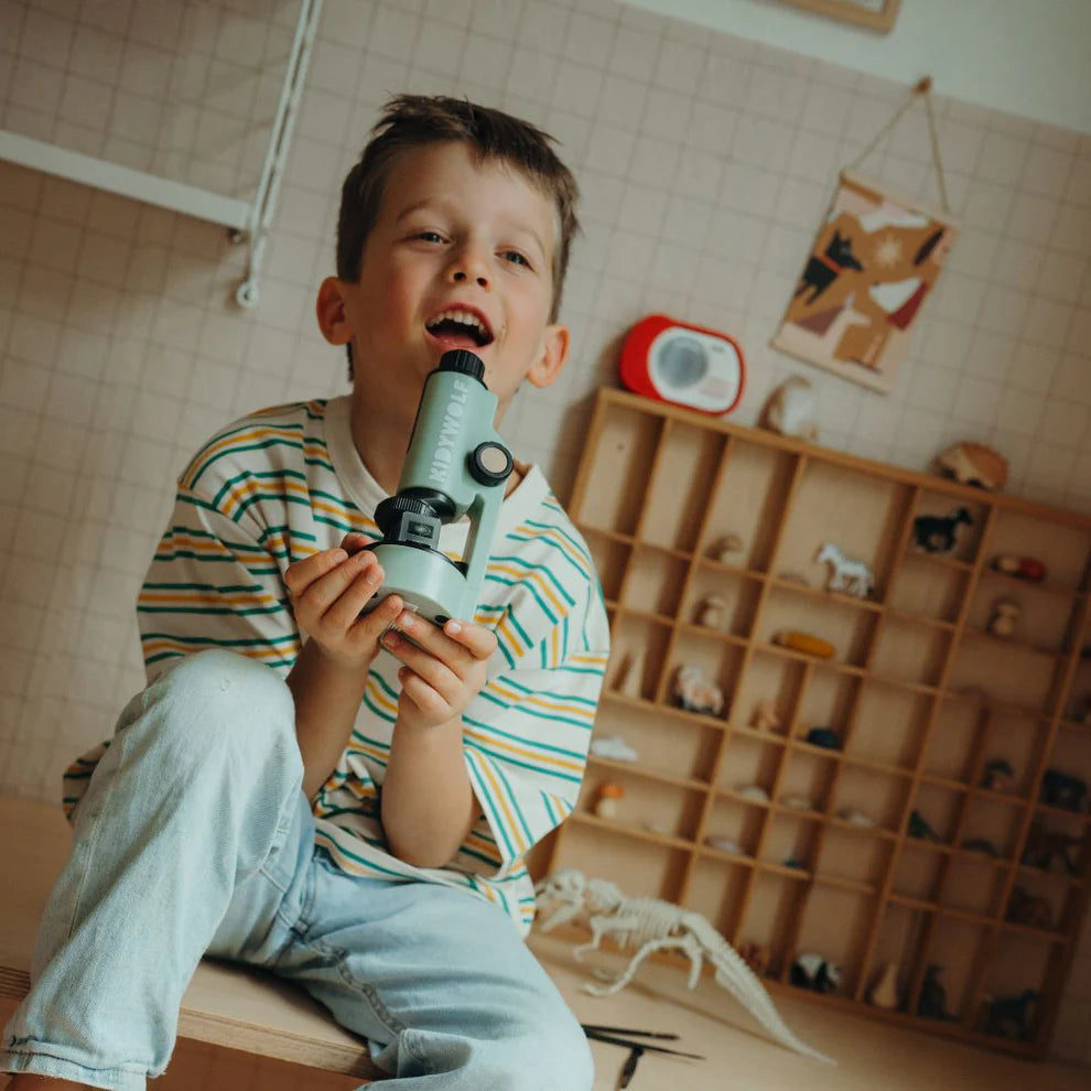 Kidymicroscope - Portable Microscope - Green