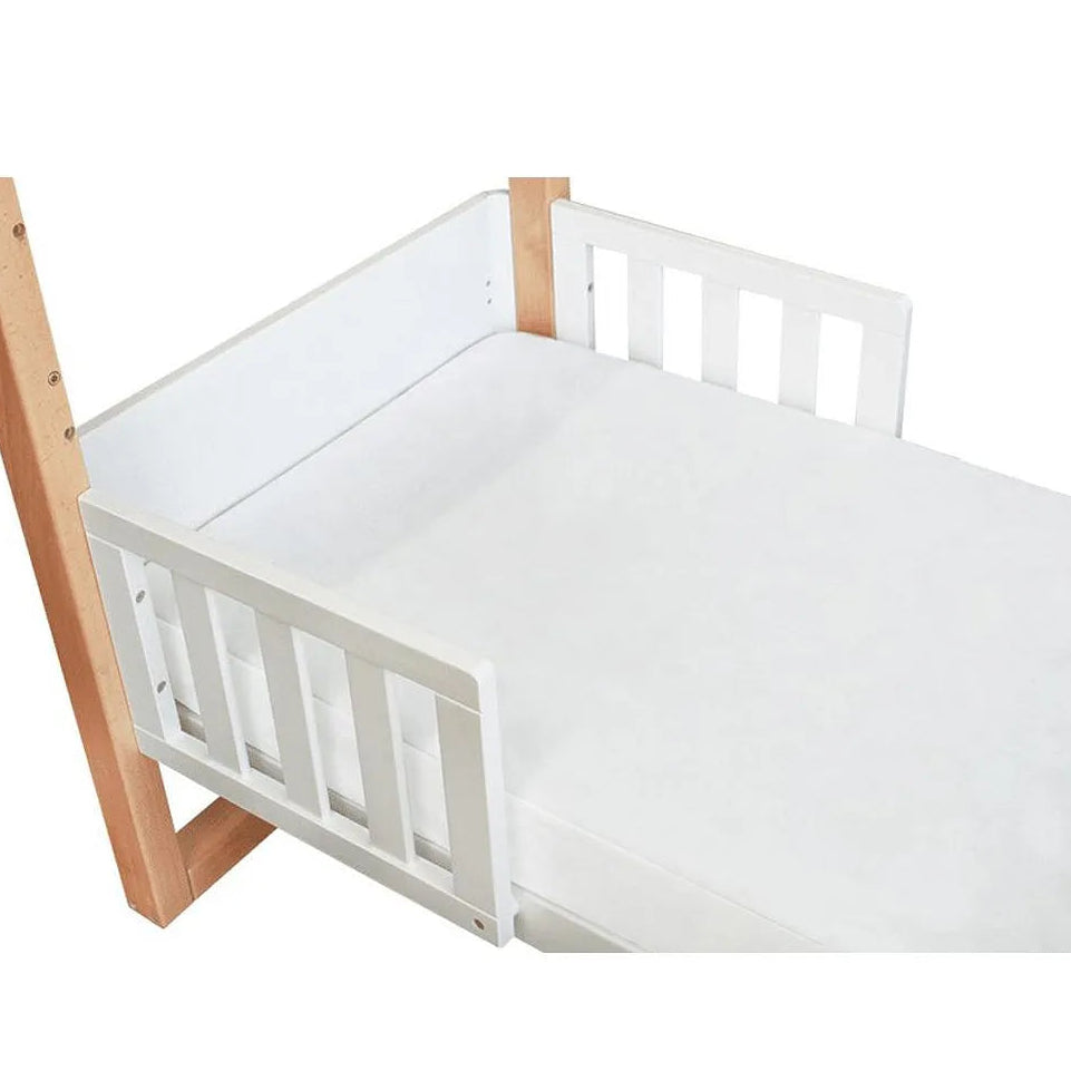 Amani Bebe Jersey Cotton Compact Fitted Sheet - White