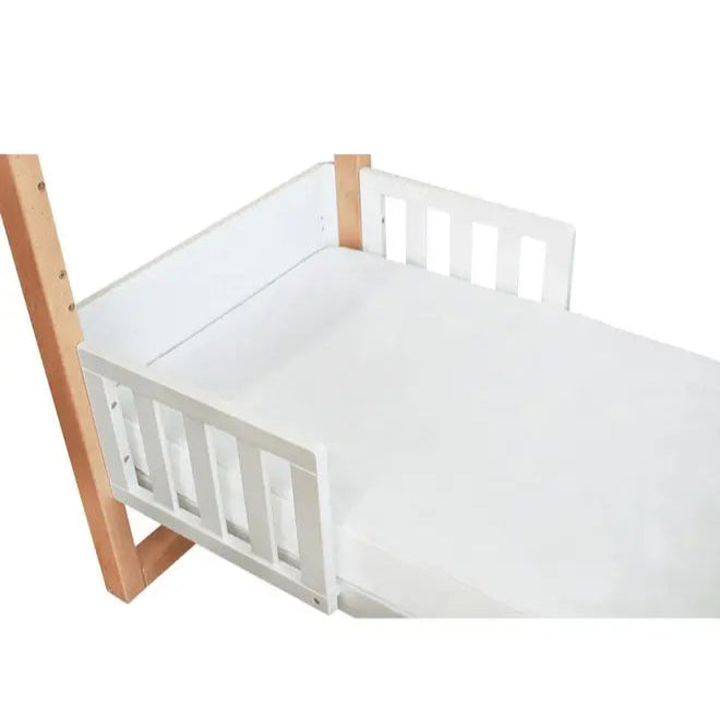 Amani Bebe Jersey Cotton Standard Fitted Sheet - White