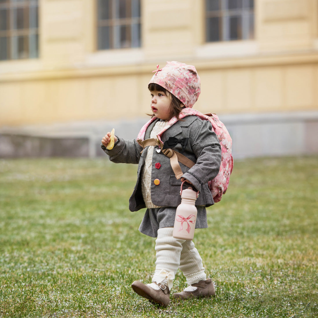 Water Bottle - Rosy Bow