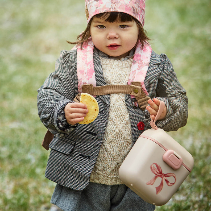 Lunch & Snack Box Rosy Bow