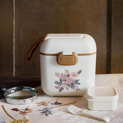 Lunch & Snack Box Blue Garden