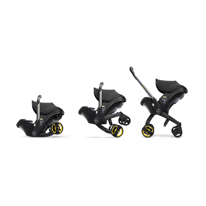 Doona+ Infant Car Seat - Nitro Black Free Sunshade Extension Black