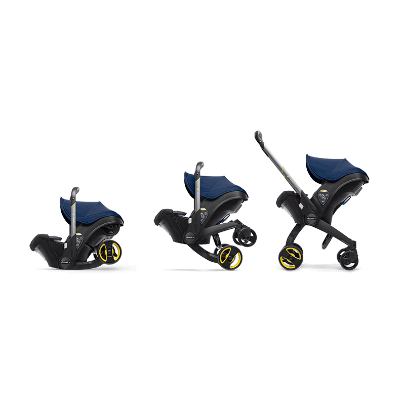 Doona+ Infant Car Seat - Royal blue Free Sunshade Extension Black