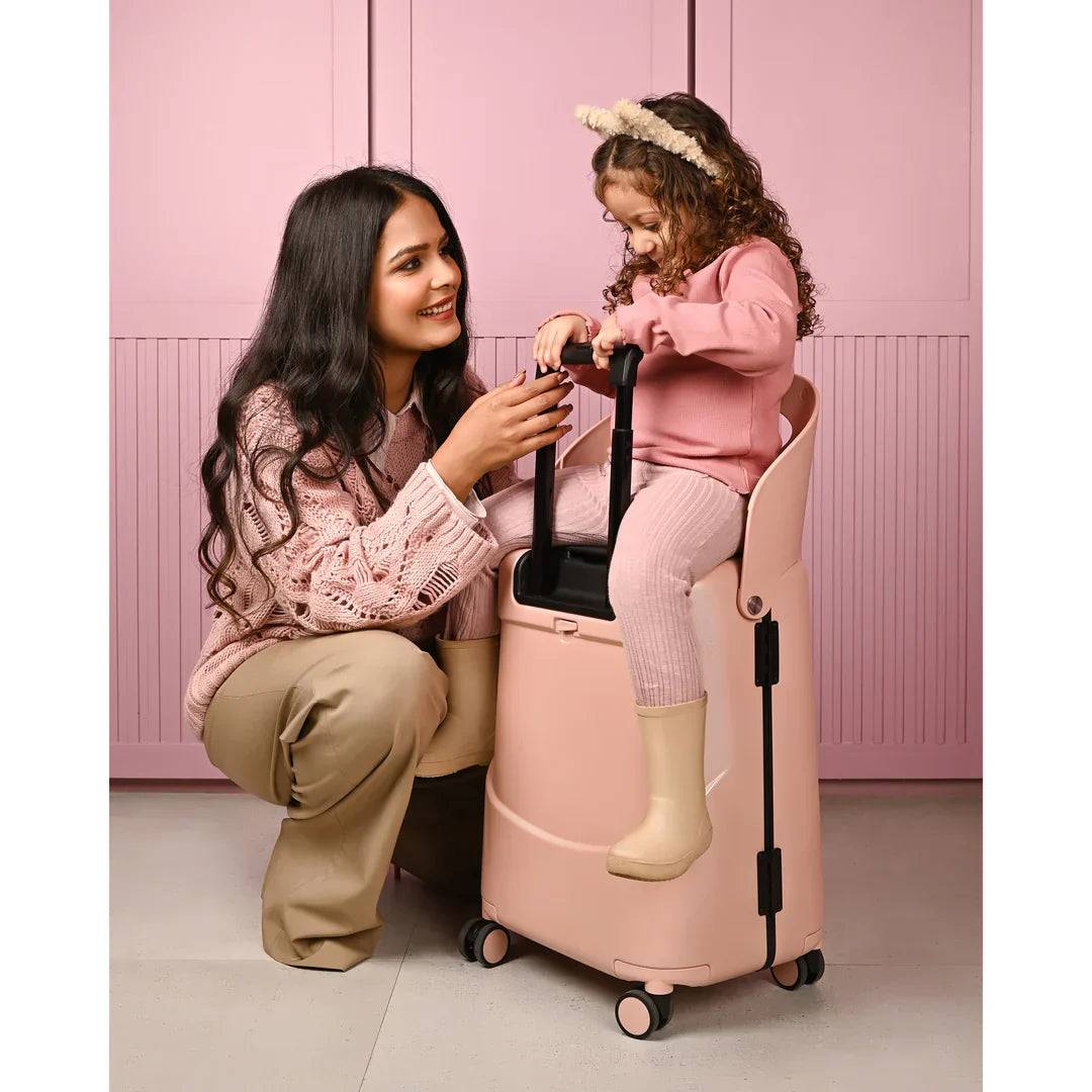 Carry-On Luggage Bag - Dusty Pink, 18 inch