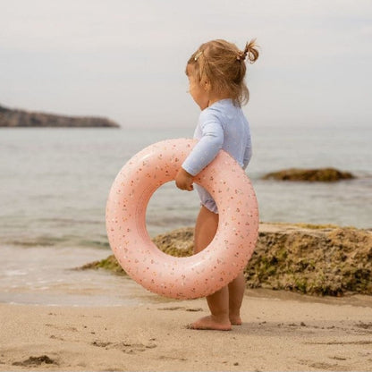 Swim Ring Pink Flowers 50 cm