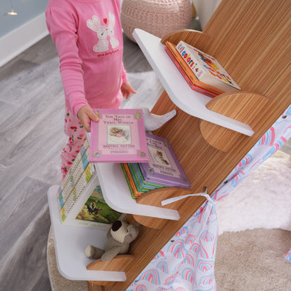 Book Nook Tent With Shelves