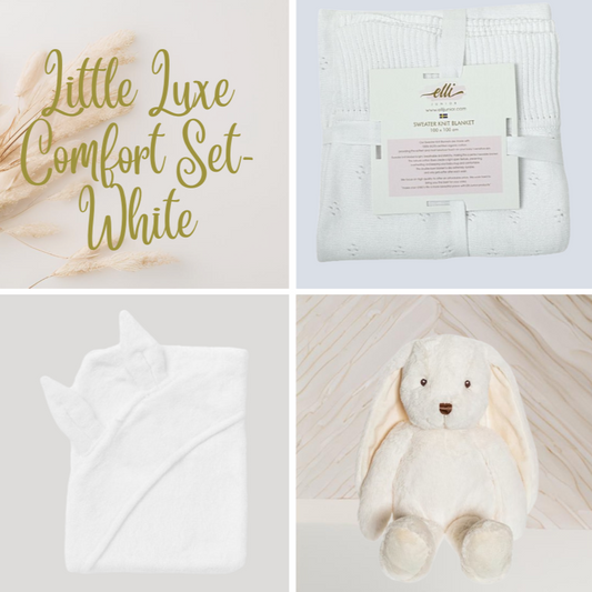 Little Lux Comfort Gift Set - White (with Gift Box)