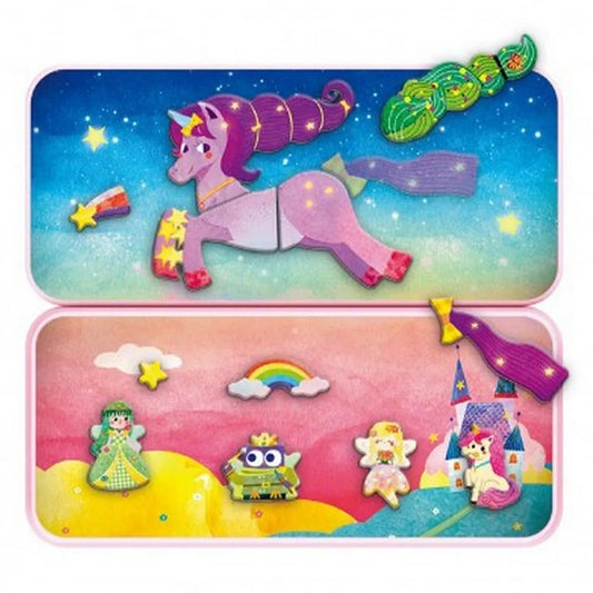Travel Magnetic Box- Unicorns