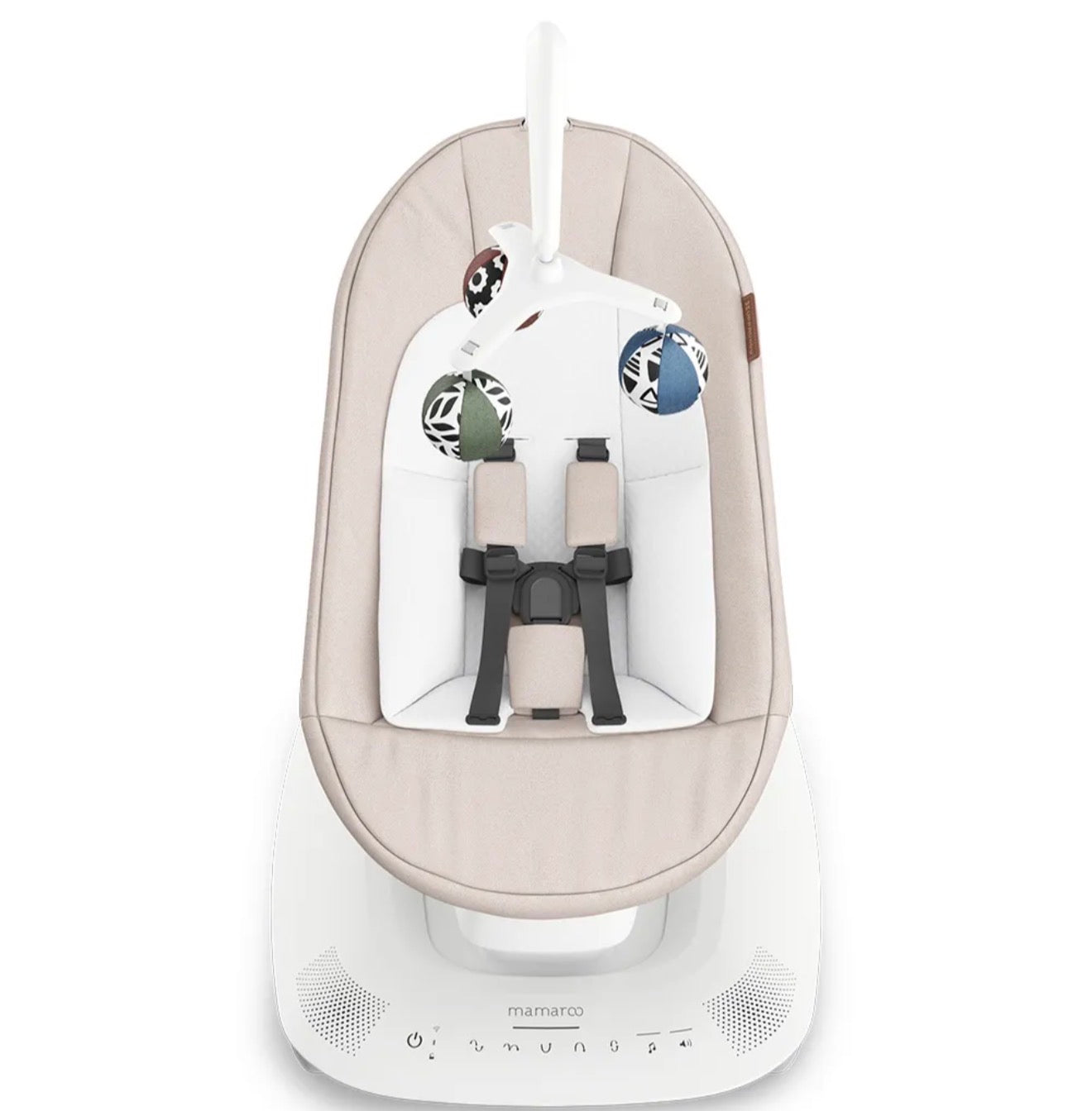 UPPABABY Mamaroo Swing - Charlie Sand Melange, Lightweight (0-9M)
