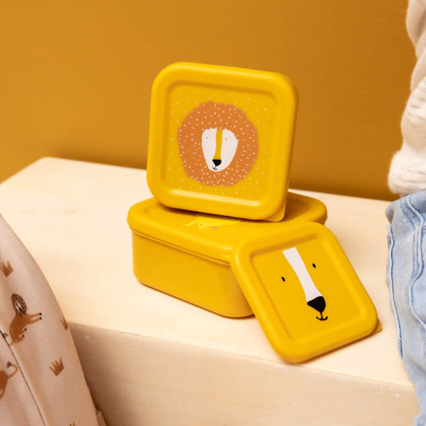 Snack box nesting - 3pcs - Mr. Lion