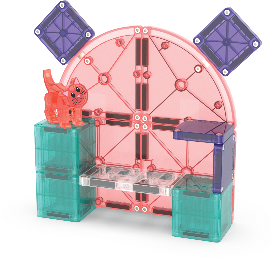 Cat Tree 13-Piece Magnetic Construction Set