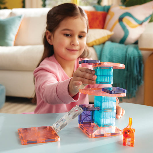 Cat Tree 13-Piece Magnetic Construction Set