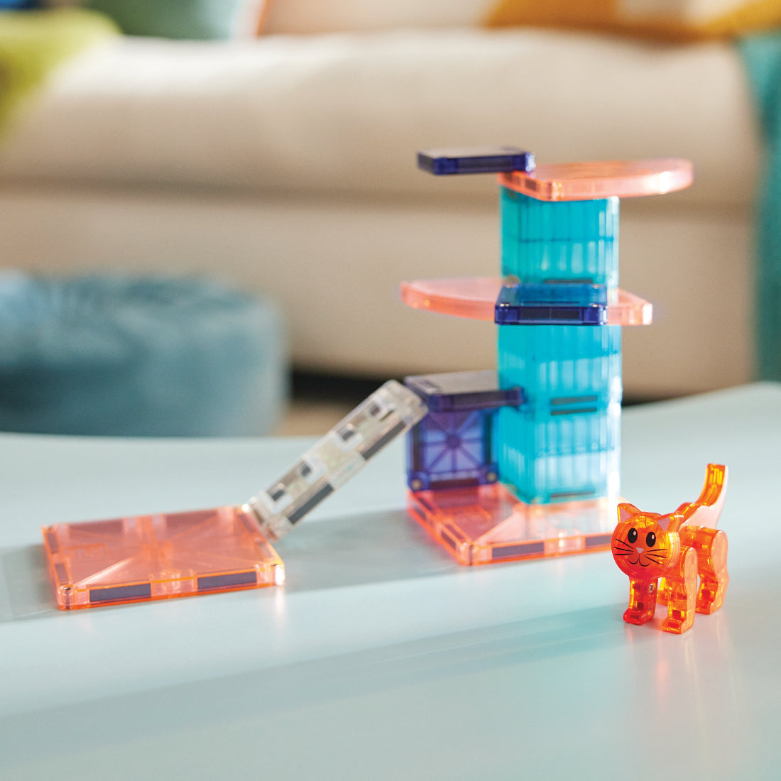 Cat Tree 13-Piece Magnetic Construction Set