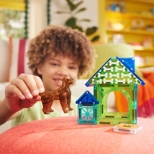 Dog House 13-Piece Magnetic Construction Set