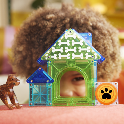 Dog House 13-Piece Magnetic Construction Set