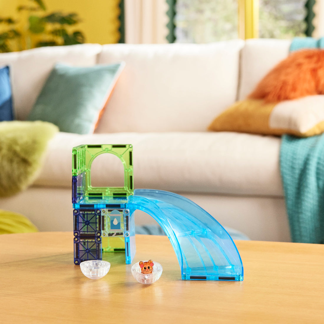 Hamster Ball 13-Piece Magnetic Construction Set