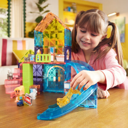 Pet Playhouse 50-Piece Magnetic Construction Set