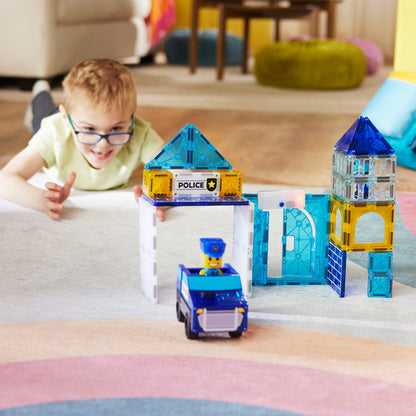 Police Station 35-Piece Magnetic Construction Set