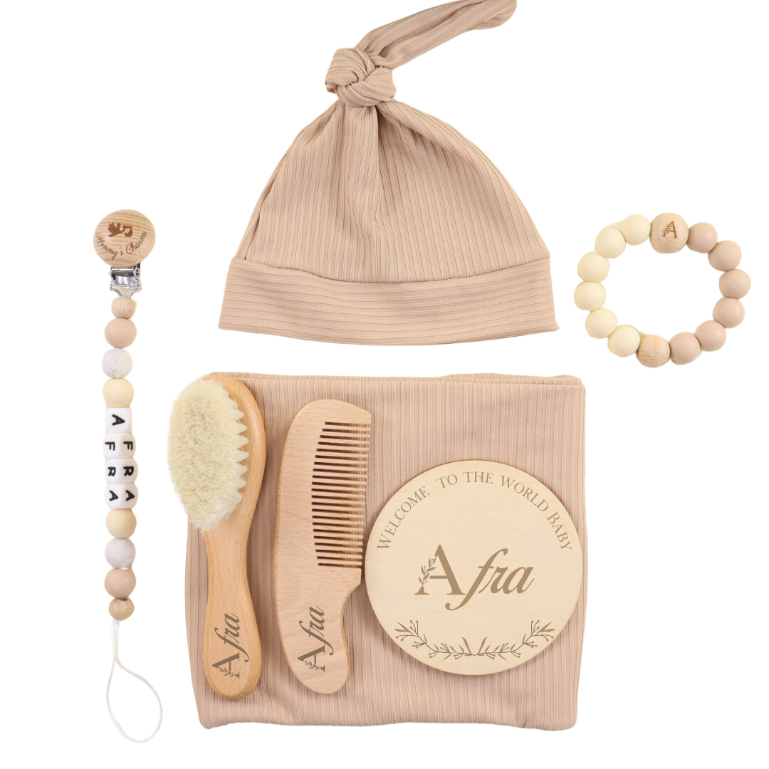 New Born Velvet Gift Box  Brown