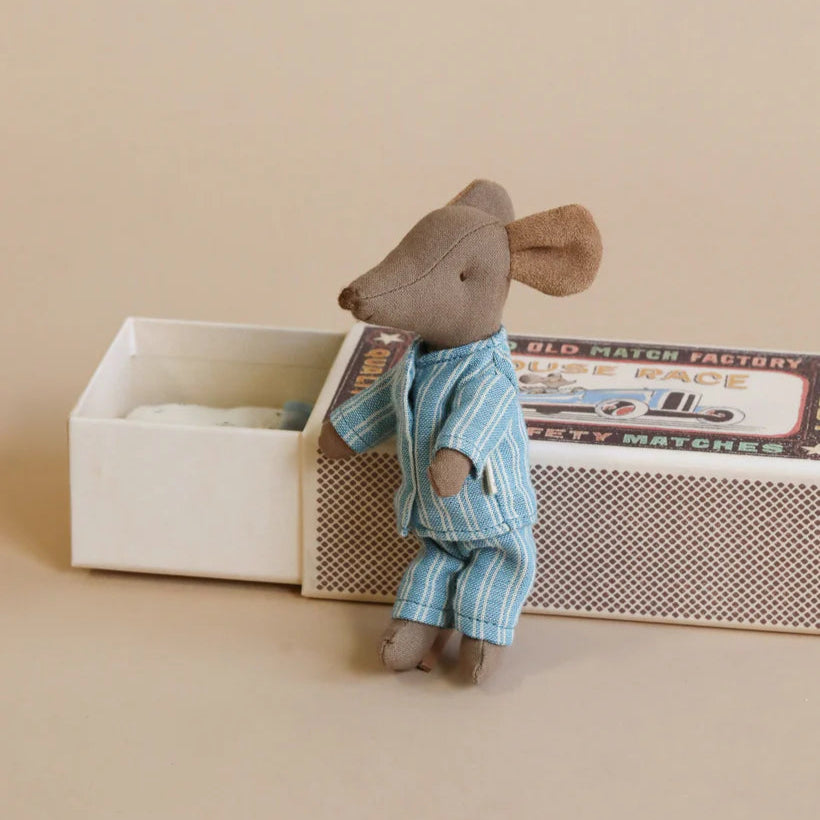 Big Brother Mouse In Matchbox - Blue