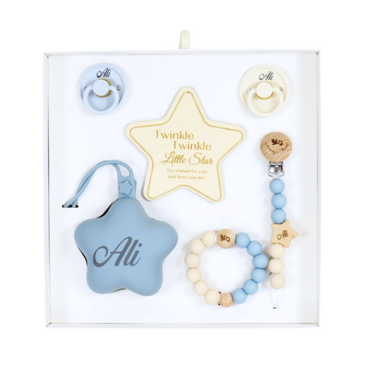 Baby Gift Set | Ultimate Pacifier Starter Pack Blue