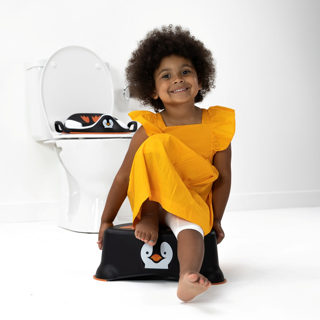 My Carry Potty, Trainer Seat & Step Stool- Penguin