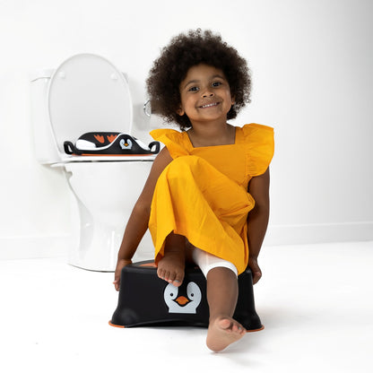 My Carry Potty, Trainer Seat & Step Stool- Penguin