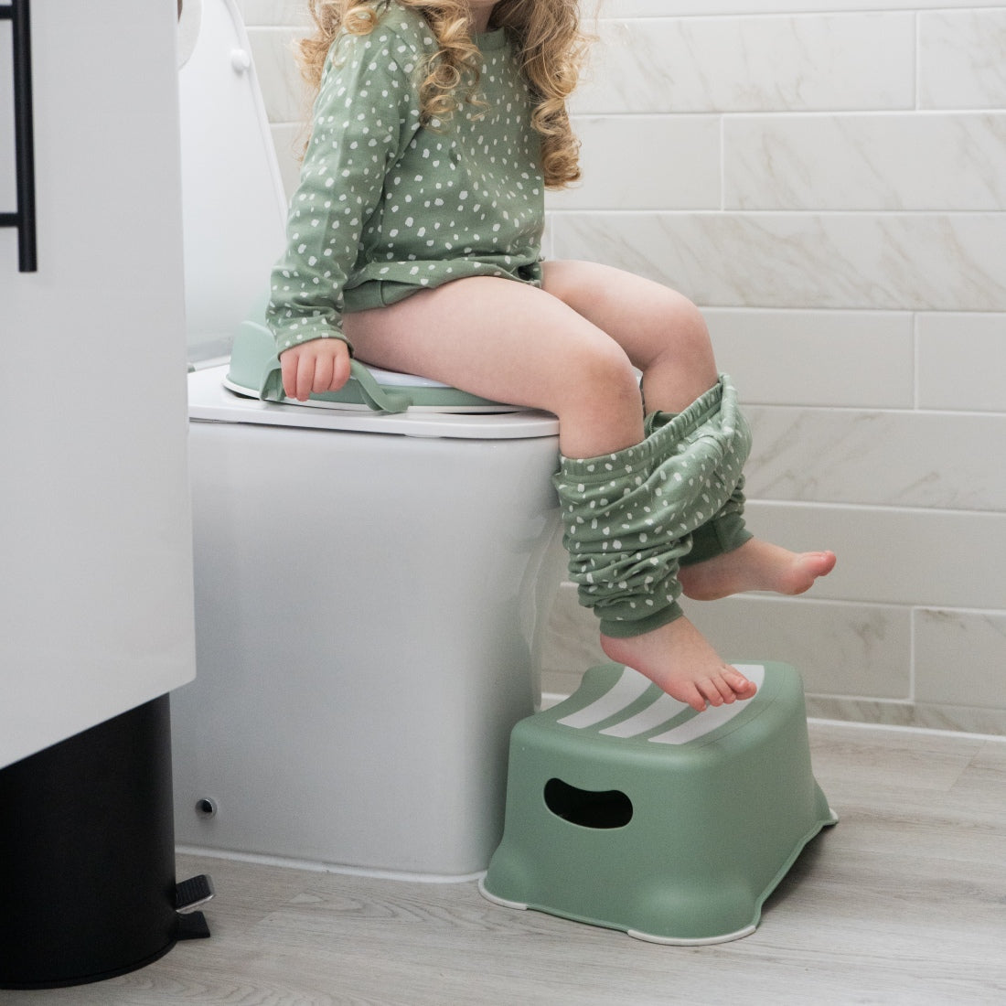 My Carry Potty, Trainer Seat & Step Stool- Sage Green