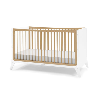 SnuzFino Cot Bed - White Natural