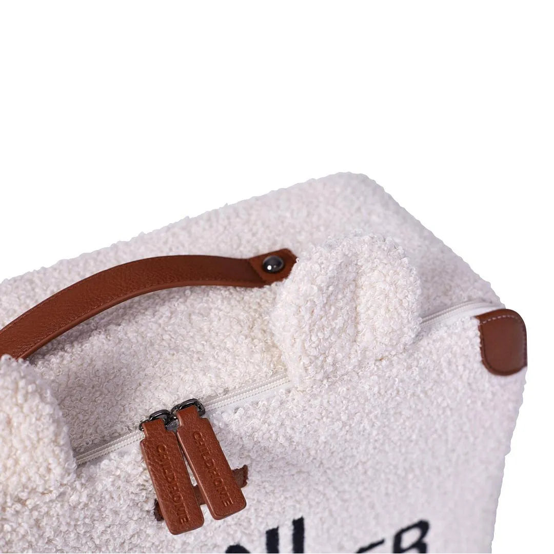 Mini Traveller Kids Suitcase Teddy Offwhite