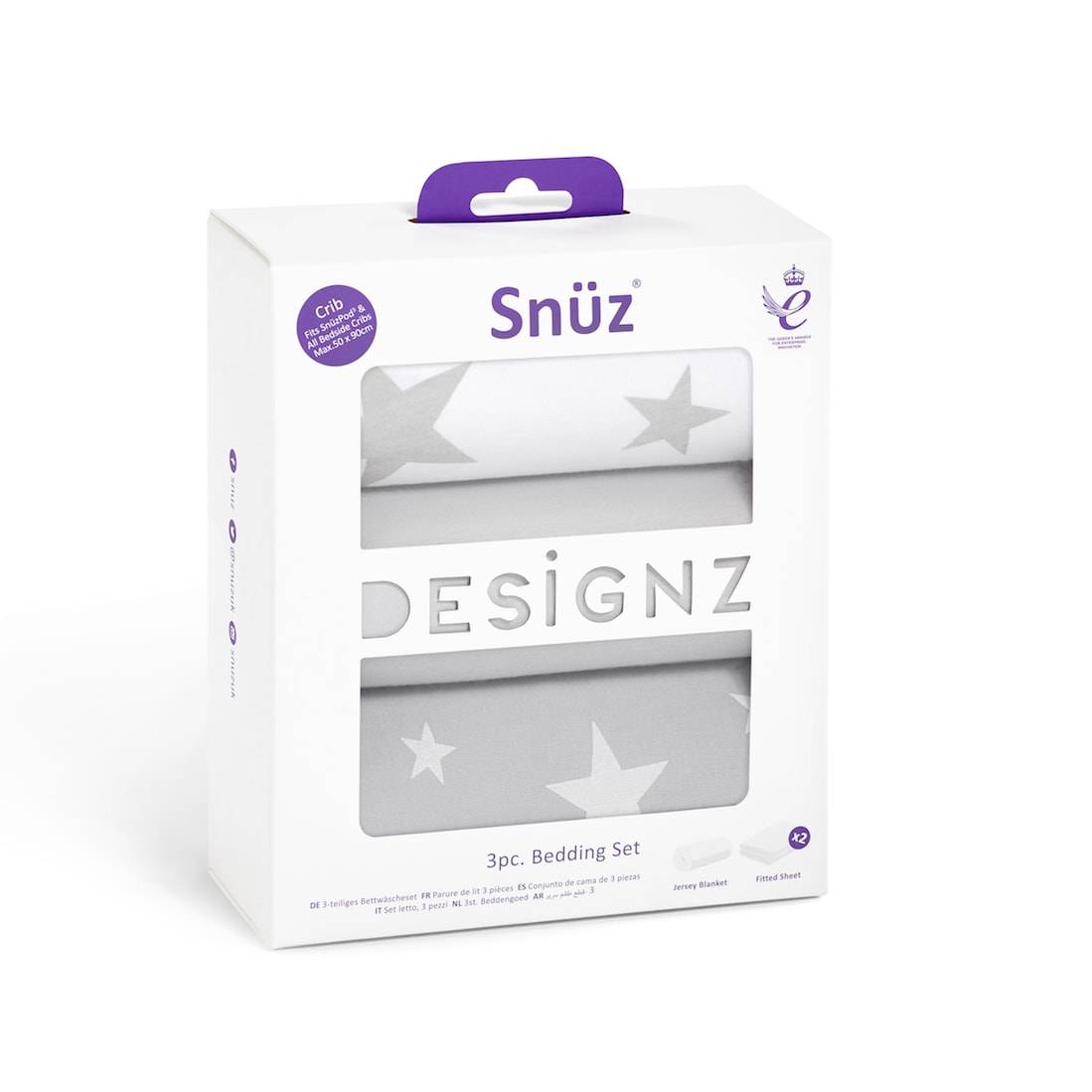 3 Piece Crib Bedding Set Ð Star