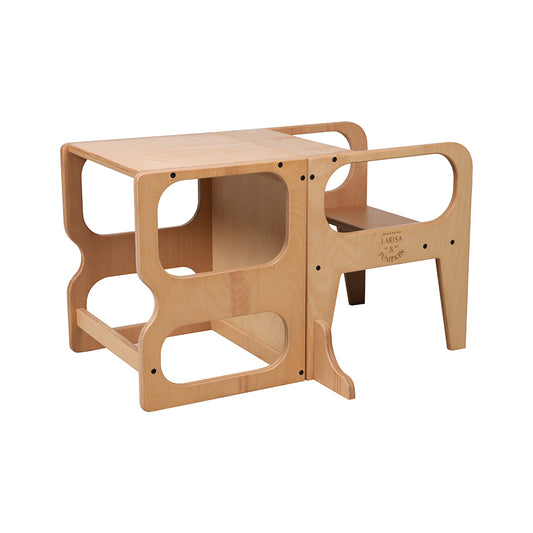 3in1 Learning Tower - Natural